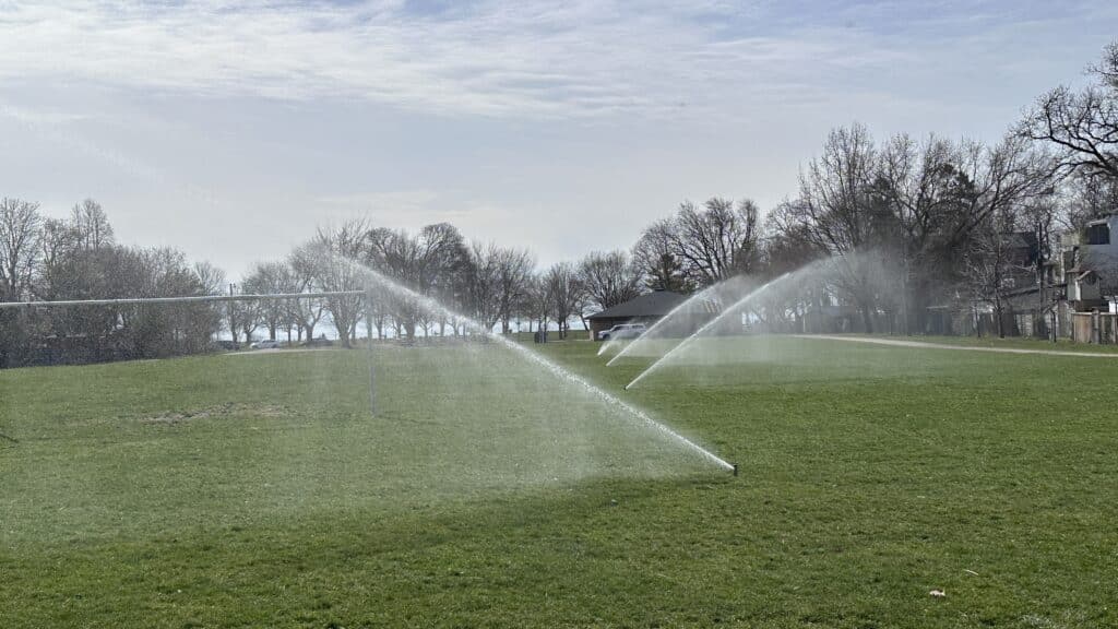 Premier sports field irrigation services in Barrie